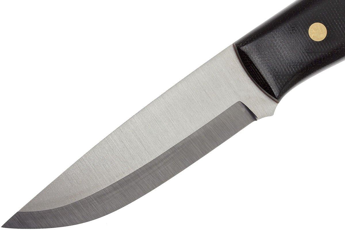 Enzo Trapper 95 - O1 Scandi - Black Canvas Micarta - 2018 ...