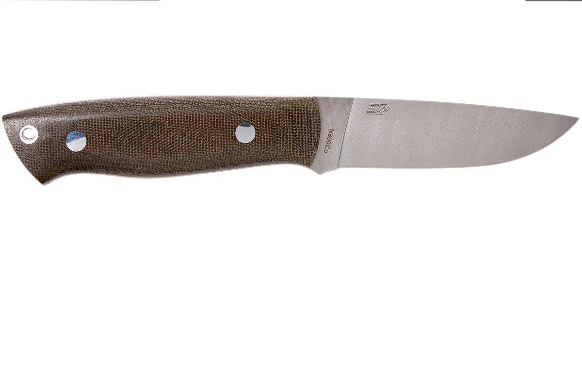 EnZo Trapper 95 - N690Co Flat - Green Canvas Micarta - 2023 Camo ...