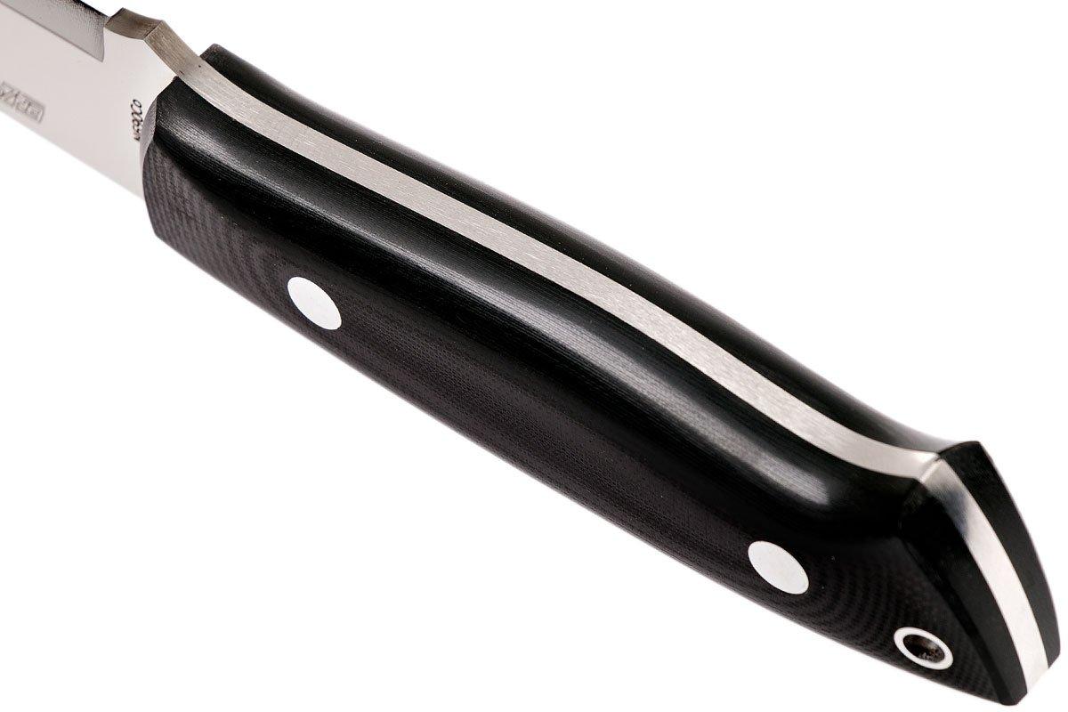 EnZo Trapper 115 - N690Co Scandi - Black G10 - 2066 | Advantageously ...