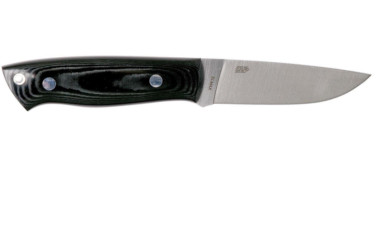 EnZo Trapper 95 - Elmax Flat - Black Canvas Micarta - 2090 ...