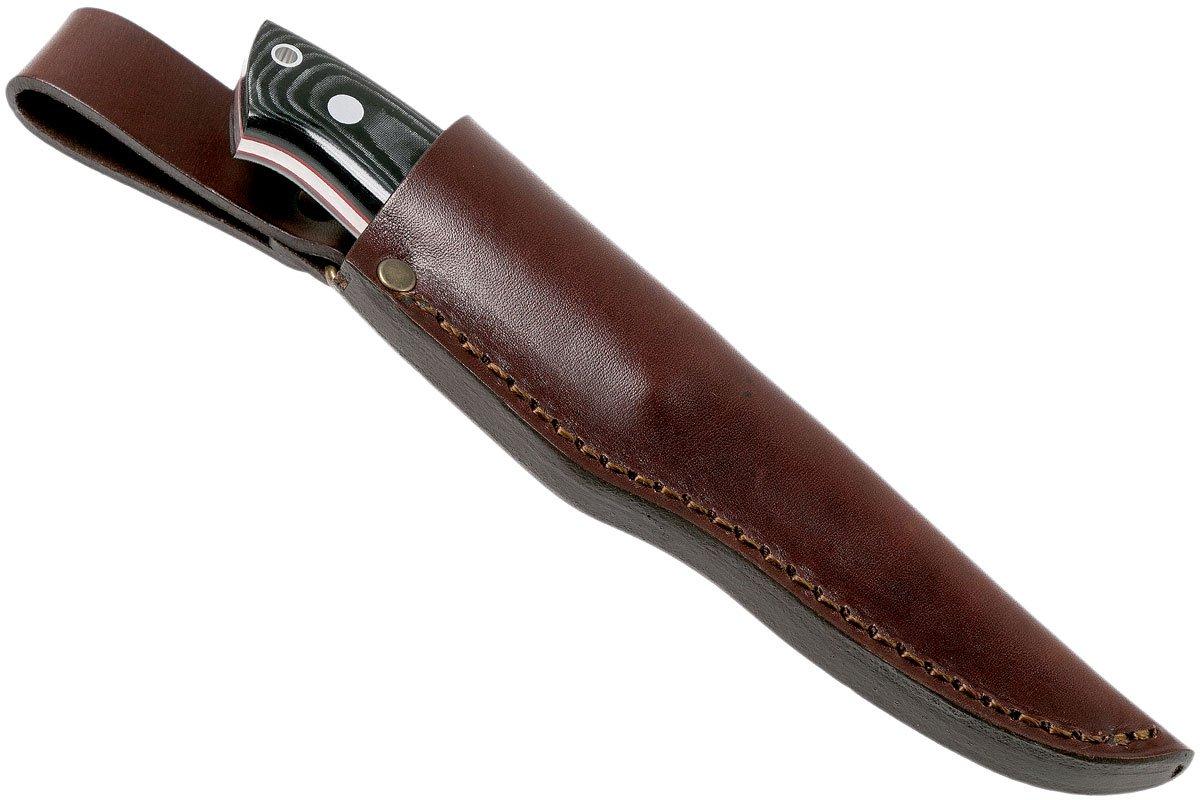 EnZo Trapper 95 - Elmax Flat - Black Canvas Micarta - 2090 ...