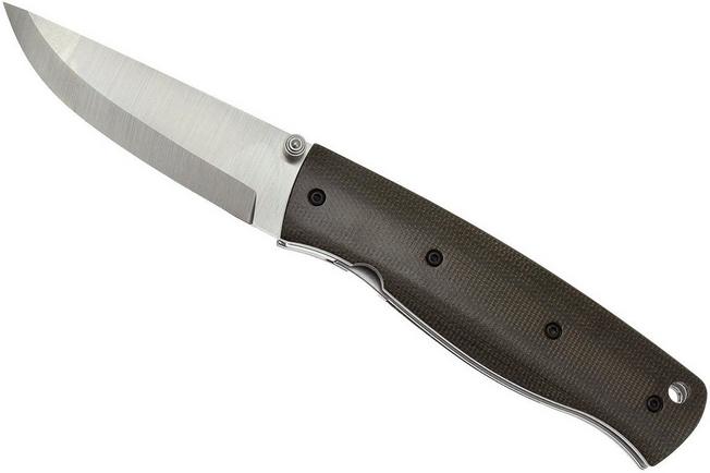 Image for EnZo Birk 75 - D2 Scandi - Green Micarta - 2506