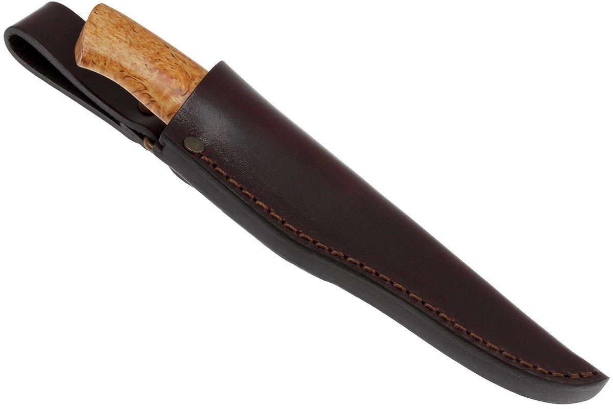 Couteau viking Gotland avec étui en cuir Couteau à manger et util