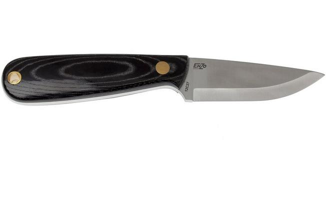 Image for Enzo Necker 70, black micarta, kydex sheath 9807