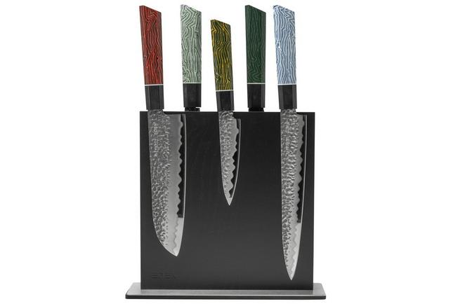 Eden Elements 2001-S03, 6-piece knife set including knife block