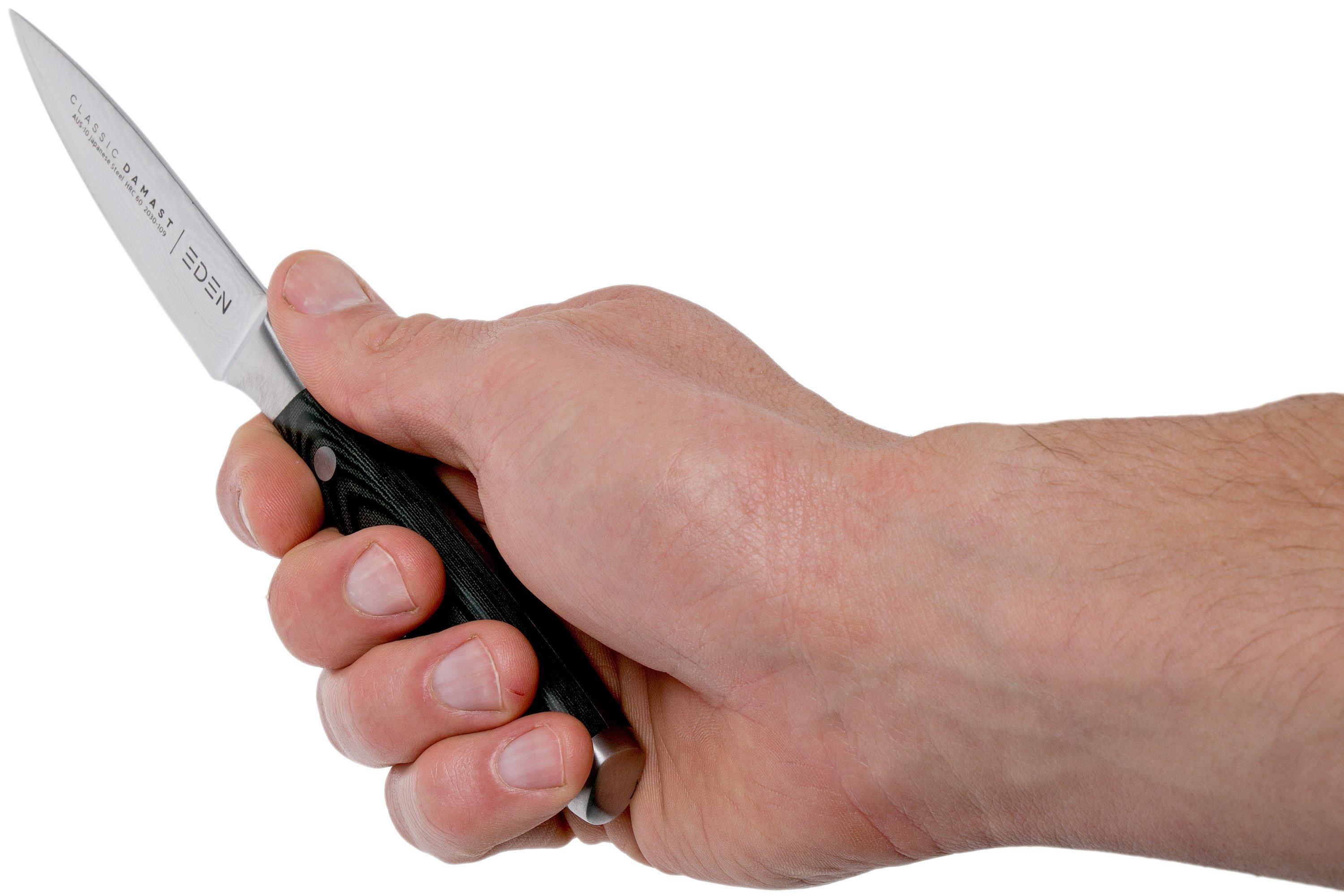 Nogent Pelapatate Coltello per sbucciatura con rosso legno sollevamento Coltelli
