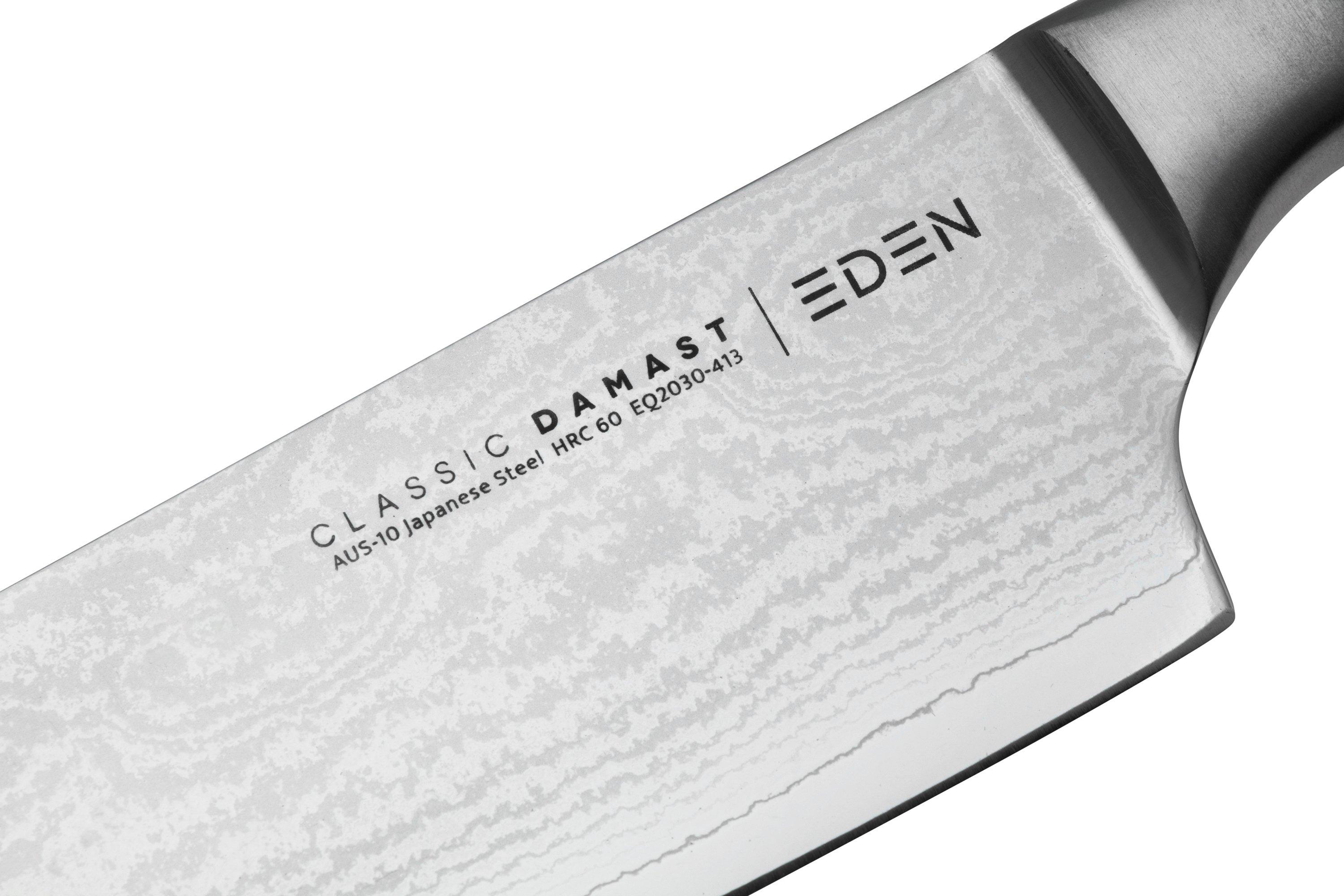 Eden Classic Damast kiritsuke, 14 cm | Compras vantajosas em ...