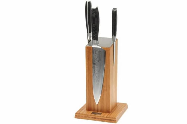 Image for Eden Classic Damast 4-piece knife set (block included)