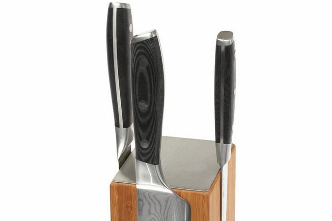 Image for Eden Classic Damast 4-piece knife set (block included)