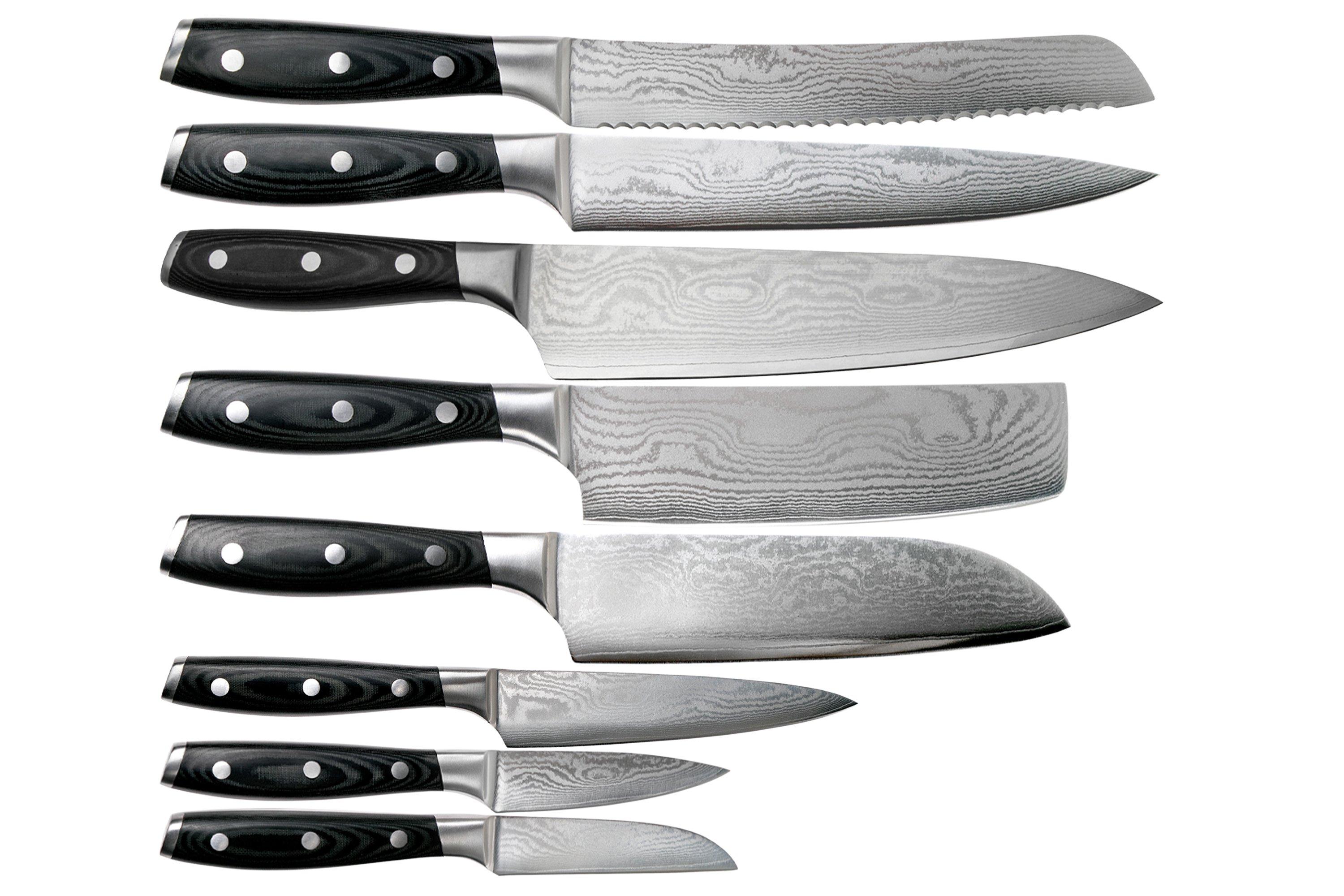 Eden Hammered Damast 2031-S01, 2-piece kitchen knife set