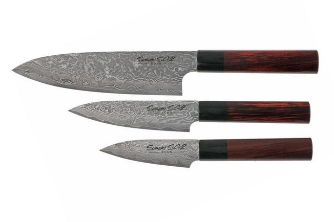 spade Vooroordeel Sneeuwstorm Eden Susumi SG2 3-delige messenset | Voordelig kopen bij knivesandtools.nl