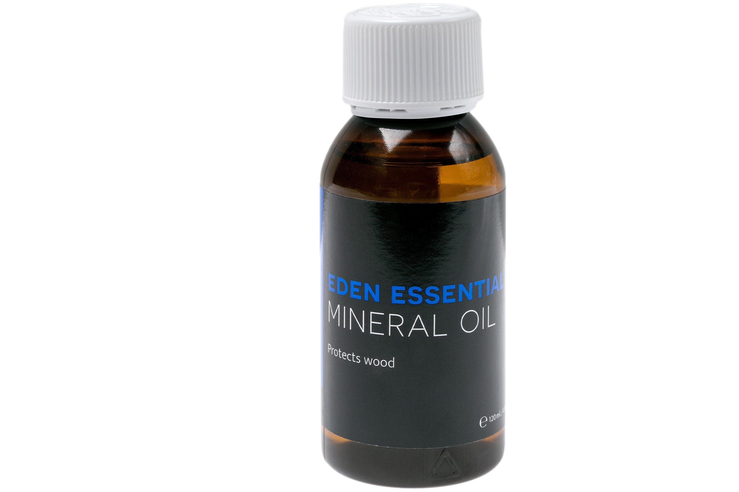 Eden Essentials olio minerale per taglieri in legno, 120 ml