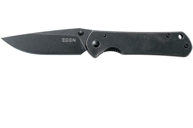 Image for Eden 108 pocket knife blackwashed, 12c27-steel