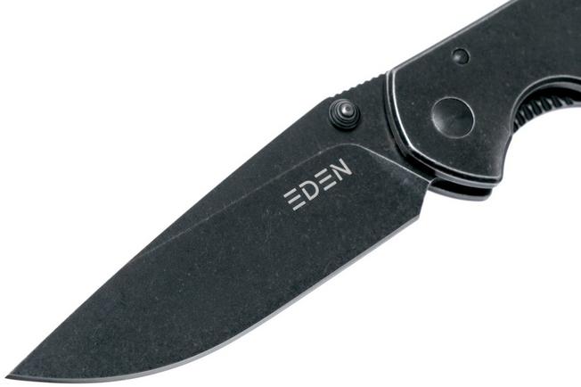 Image for Eden 108 pocket knife blackwashed, 12c27-steel
