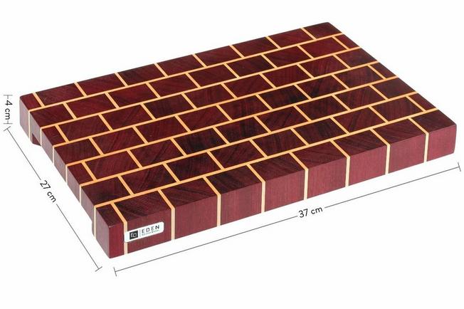 Image for Eden chopping board Purple Heart Wood EQP002-3727