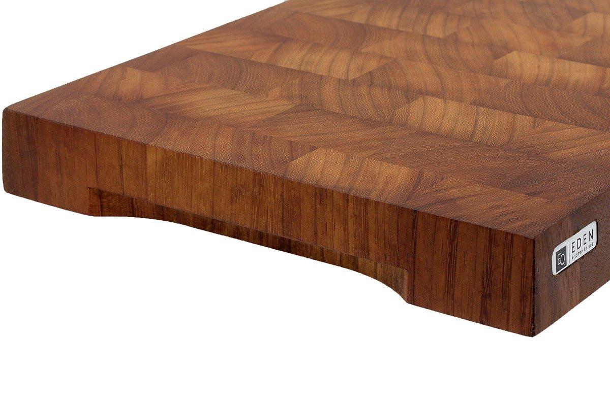 Tabla de Madera Iroko 340x400 mm con Escurridor Fregadero Plados