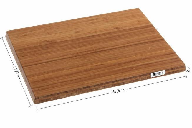 Image for Eden handmade cutting board, bamboo 37.5x27 cm
