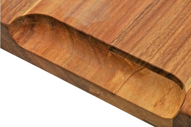 ACACIA LUX Tabla para cortar natural A 1,5 x An. 40 x P 26 cm