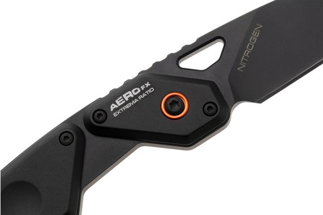 Afbeelding voor Extrema Ratio Aero 04.1000.0180/NIT/BLK/A1/A10, Nitrogen, Black Orange Aluminium, zakmes