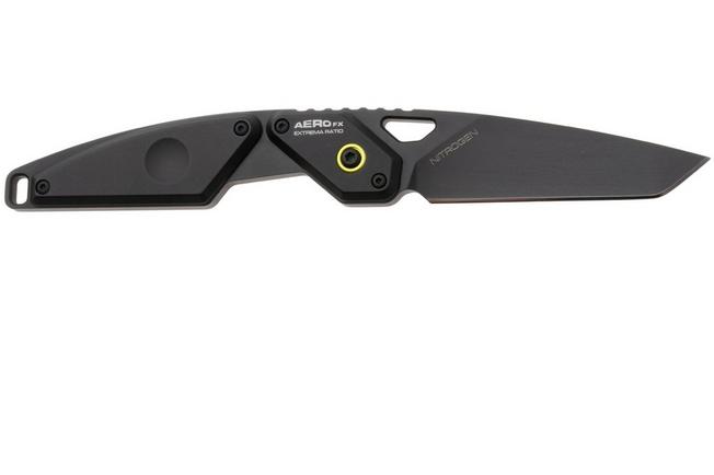 Afbeelding voor Extrema Ratio Aero 04.1000.0180/NIT/BLK/A1/A11, Nitrogen, Black Lime Aluminium, zakmes