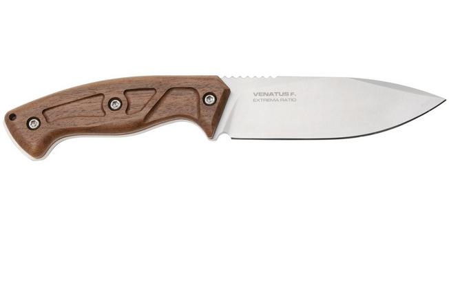 Bild für Extrema Ratio Venatus 04.1000.0089/SAT/WD, Satin Böhler N690, Walnut Wood Jagdmesser