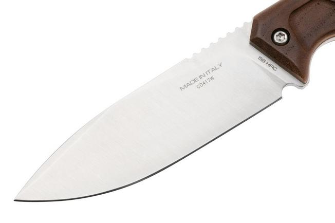 Afbeelding voor Extrema Ratio Venatus 04.1000.0089/NIT/SAT-WD, Satin Nitrogen, Walnut Wood jachtmes