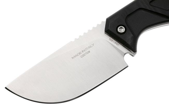 Afbeelding voor Extrema Ratio Venatus S 04.1000.0091/NIT/SAT-BL, Satin Nitrogen, Black G10 jachtmes