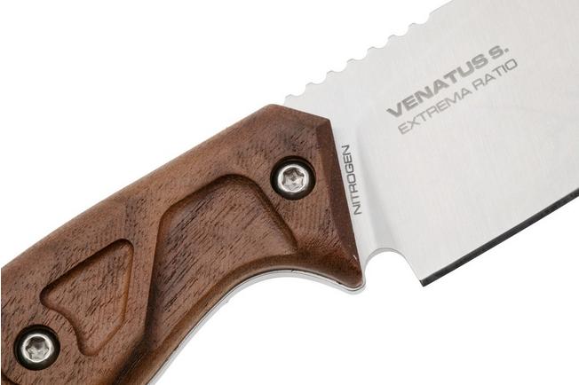 Afbeelding voor Extrema Ratio Venatus S 04.1000.0091/NIT/SAT-WD, Satin Nitrogen, Walnut jachtmes