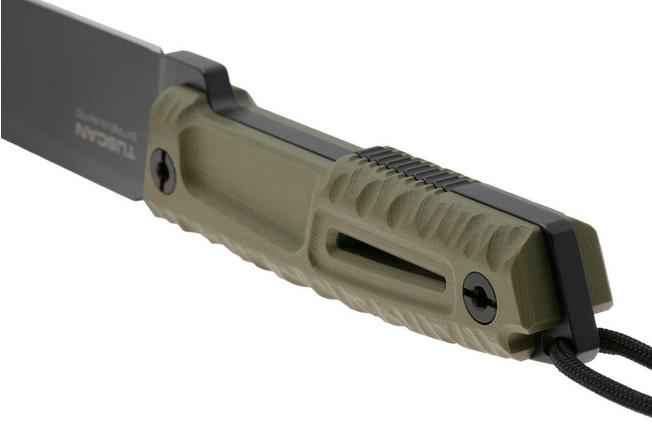 Afbeelding voor Extrema Ratio Tuscan 04.1000.0106/S6/BLK-GRN, Black Böhler S600, OD Green G10 vaststaand mes