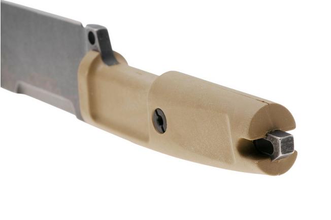 Afbeelding voor Extrema Ratio Ontos II Expeditions 04.1000.0122/EXP, Darkwashed Böhler N690, Desert Tan Forprene, vaststaand mes