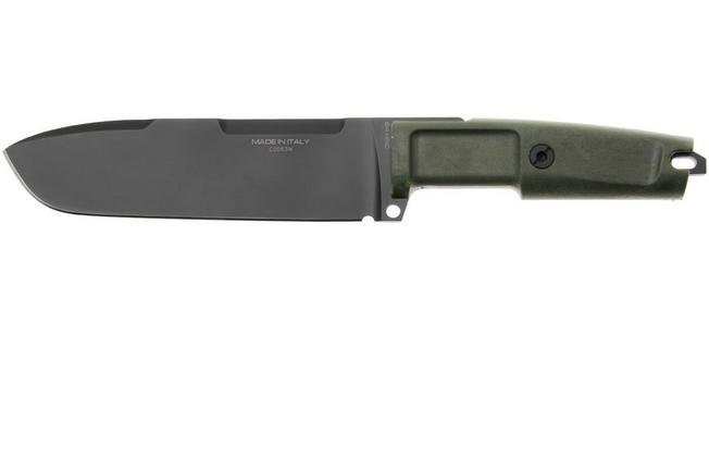 Afbeelding voor Extrema Ratio Ontos II 04.1000.0122/S6/BLK-GRN, Black Böhler S600, OD Green Forprene, vaststaand mes