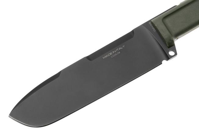 Afbeelding voor Extrema Ratio Ontos II 04.1000.0122/S6/BLK-GRN, Black Böhler S600, OD Green Forprene, vaststaand mes