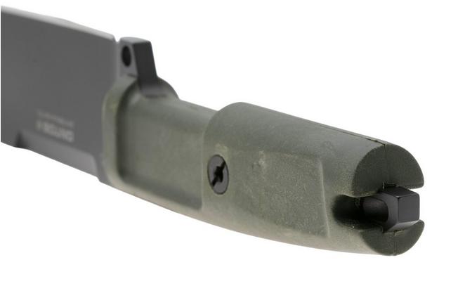 Afbeelding voor Extrema Ratio Ontos II 04.1000.0122/S6/BLK-GRN, Black Böhler S600, OD Green Forprene, vaststaand mes