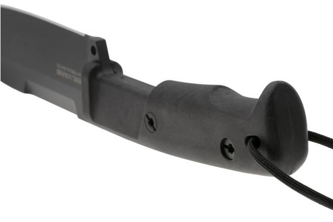 Afbeelding voor Extrema Ratio Selvans 04.1000.0129/S6/BLK-BLK, Black Böhler S600, Black Forprene, survivalmes