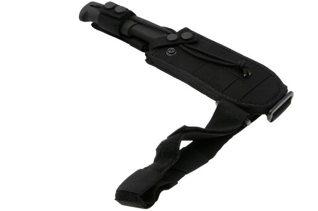 Afbeelding voor Extrema Ratio Selvans 04.1000.0129/S6/BLK-BLK, Black Böhler S600, Black Forprene, survivalmes