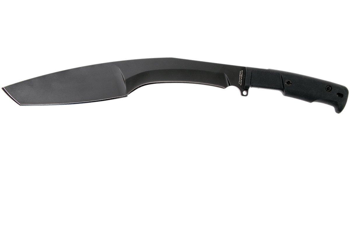 Extrema Ratio KH Kukri 12.4 Black N690 Curved Tanto Blade, Forprene  Handles - KnifeCenter - EX170KH