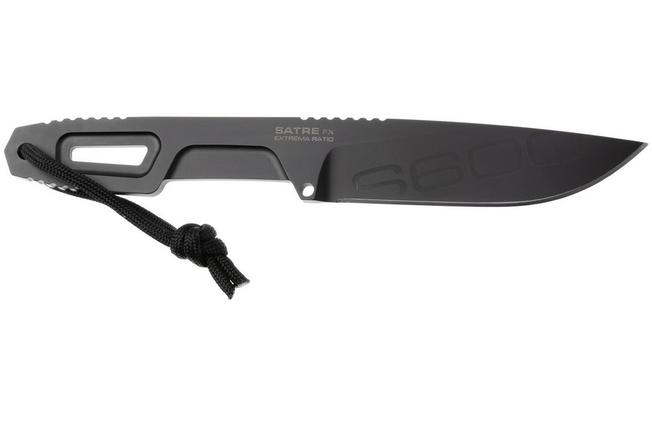 Afbeelding voor Extrema Ratio Satre FX 04.1000.0225/S6/BLK EXP Dark Black Böhler S600, nekmes