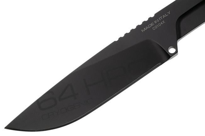 Afbeelding voor Extrema Ratio Satre FX 04.1000.0225/S6/BLK EXP Dark Black Böhler S600, nekmes