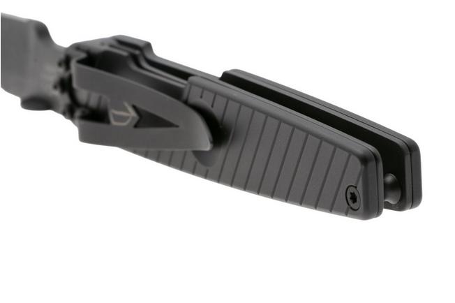 Afbeelding voor Extrema Ratio LKU01 Urban Dark 04.1000.0243/U/BLK-BLK, Black Böhler N690, Black Aluminum zakmes, Danilo Rossi Lajolo di Cossano design