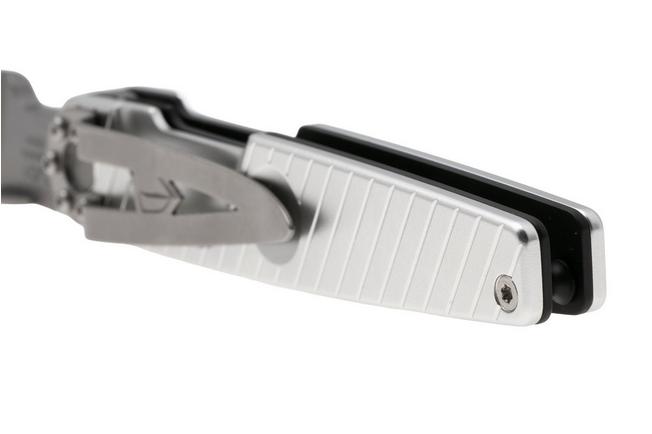 Afbeelding voor Extrema Ratio LKU01 Urban Sideral 04.1000.0243/U/SD-ARG, Sand Blasted Böhler N690, Silver Aluminum zakmes, Danilo Rossi Lajolo di Cossano design