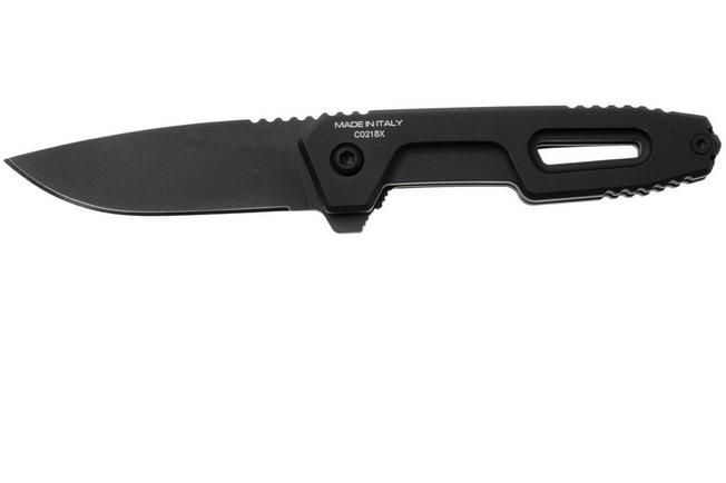 Afbeelding voor Extrema Ratio Satre F 04.1000.0246/BLK/A1 Black Oxide MIL-C-13924 N690, Black Aluminum, zakmes