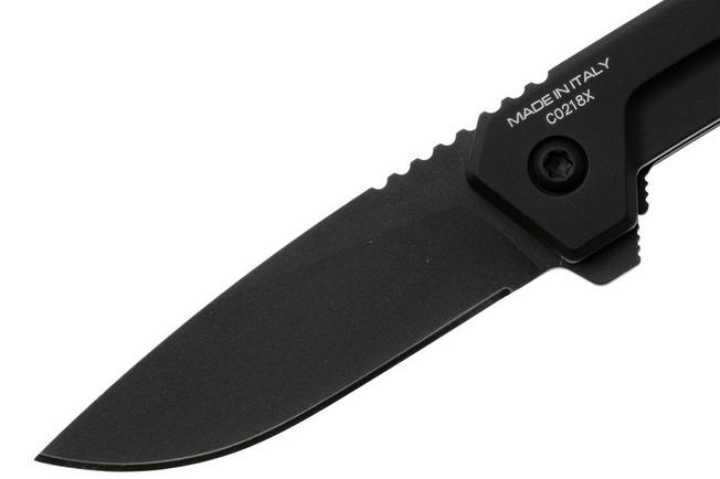 Afbeelding voor Extrema Ratio Satre F 04.1000.0246/BLK/A1 Black Oxide MIL-C-13924 N690, Black Aluminum, zakmes
