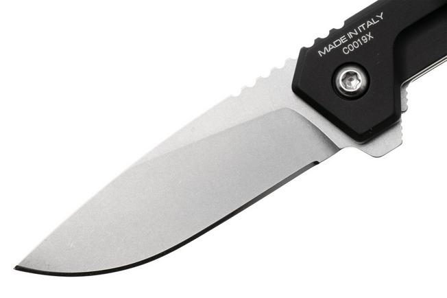 Afbeelding voor Extrema Ratio Satre F 04.1000.0246/SW/A1 Stonewashed Böhler N690, Black Aluminum, zakmes