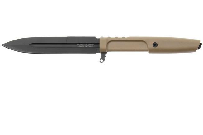 Afbeelding voor Extrema Ratio Requiem 04.1000.0478/M3/BLK-HCS, Black Böhler M390, HCS Forprene vaststaand mes