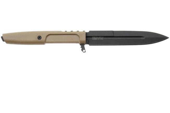 Afbeelding voor Extrema Ratio Requiem 04.1000.0478/M3/BLK-HCS, Black Böhler M390, HCS Forprene vaststaand mes