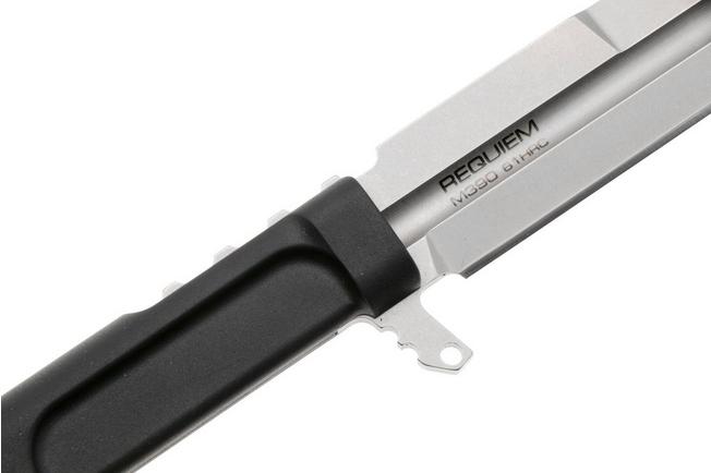 Afbeelding voor Extrema Ratio Requiem 04.1000.0478/M3/SW/BLK, Stonewashed Böhler M390, Black Forprene vaststaand mes