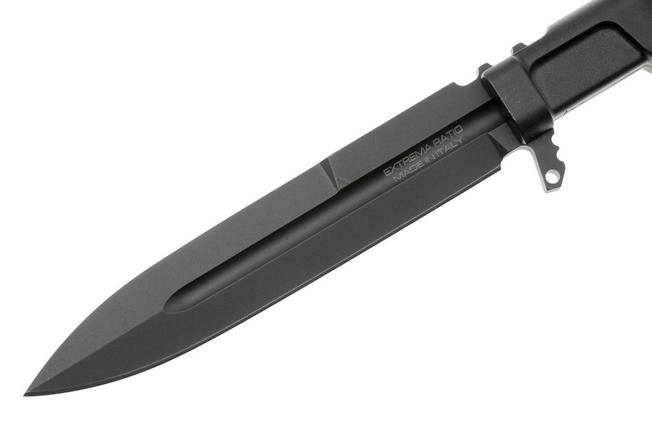 Afbeelding voor Extrema Ratio Misericordia 04.1000.0479/BLK/CIV, Black Böhler N690, Black FRN vaststaand mes