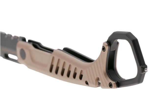 Afbeelding voor Extrema Ratio MH-Stealth 04.1000.0483/BLK/TM, Black Böhler N690, Tactical Mud Aluminum zakmes