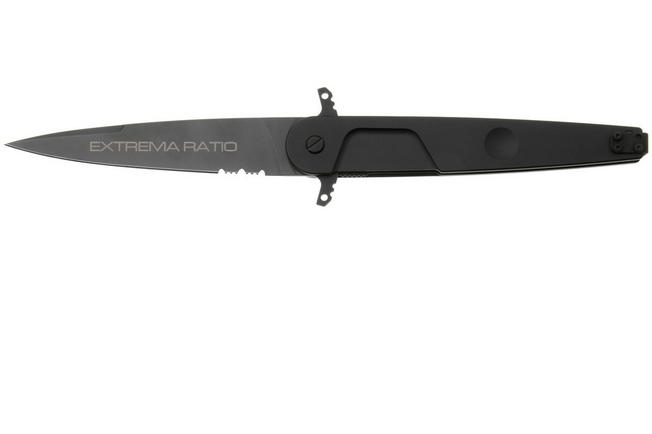 Afbeelding voor Extrema Ratio BD4 Lucky Black 04.1000.0497/BLK, Black Böhler N690, Black Aluminum zakmes