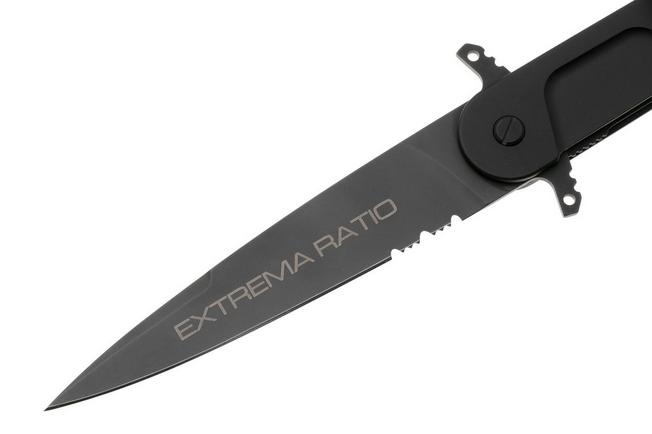 Afbeelding voor Extrema Ratio BD4 Lucky Black 04.1000.0497/BLK, Black Böhler N690, Black Aluminum zakmes